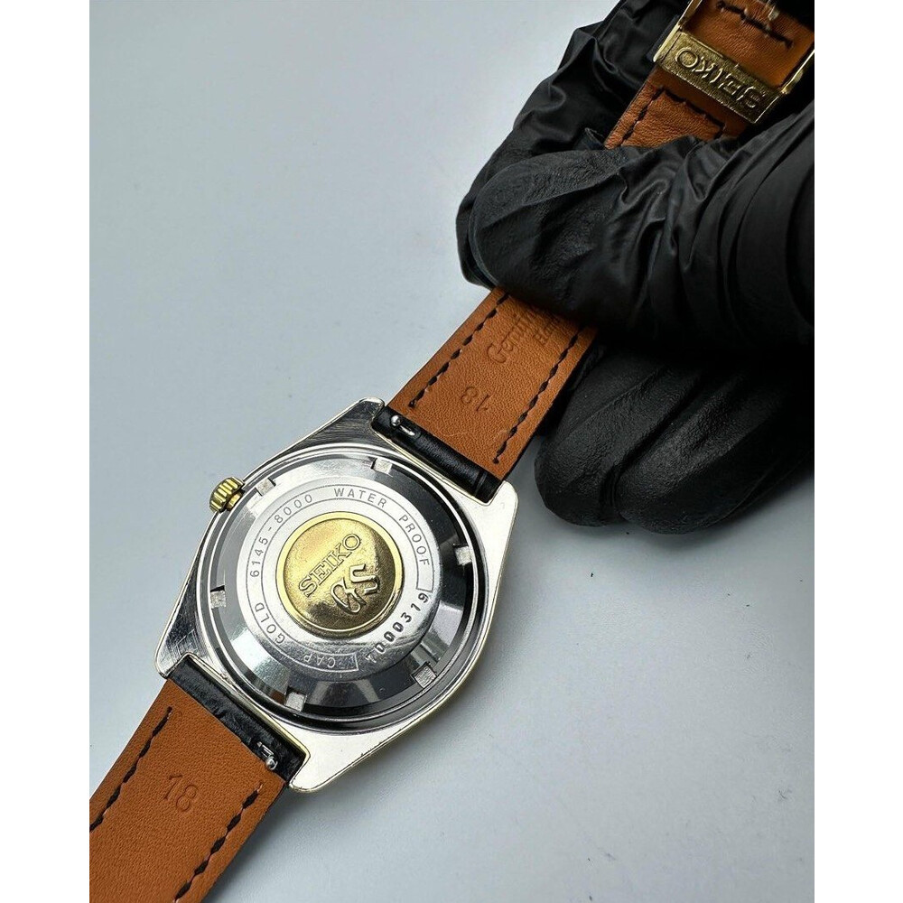 SOLD!!) 36mm • 1967 Vintage Grand Seiko 61KS 6145-8000 Gold